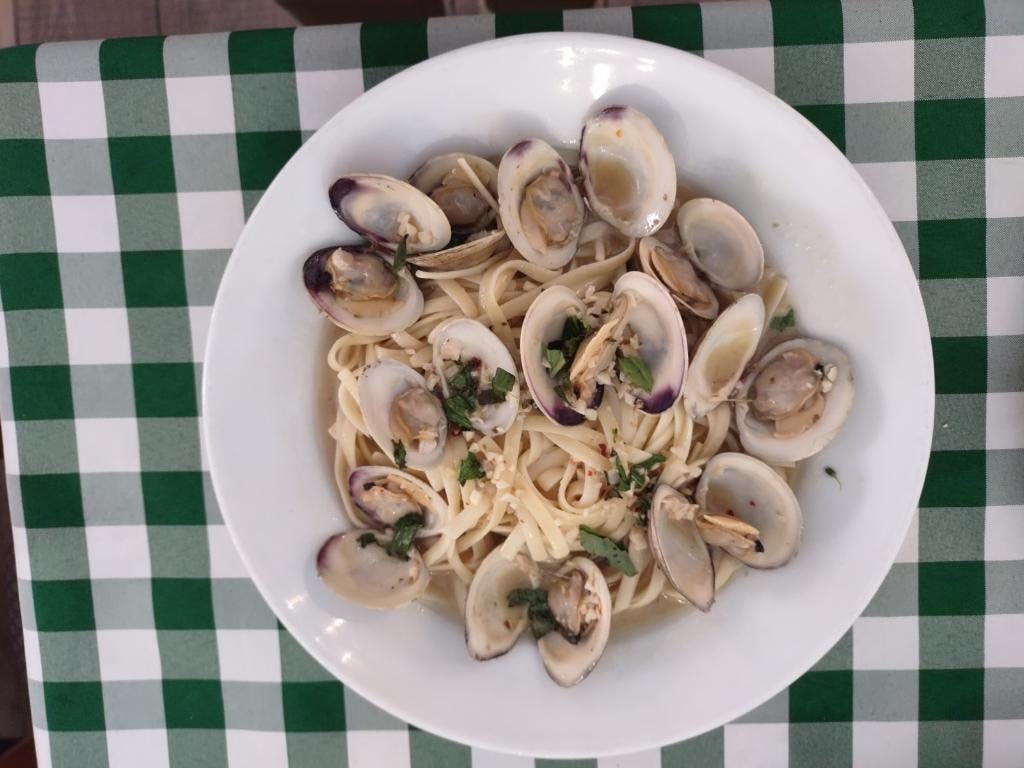 a bowl of food on a plate