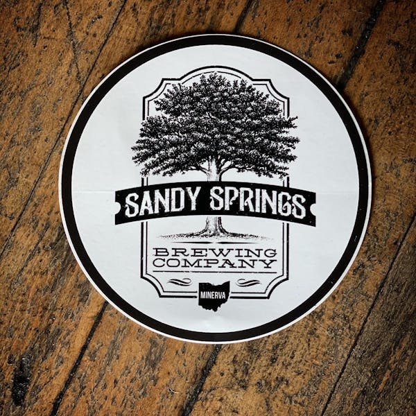 SSBC Sticker Sandy Springs Brewery Co.
