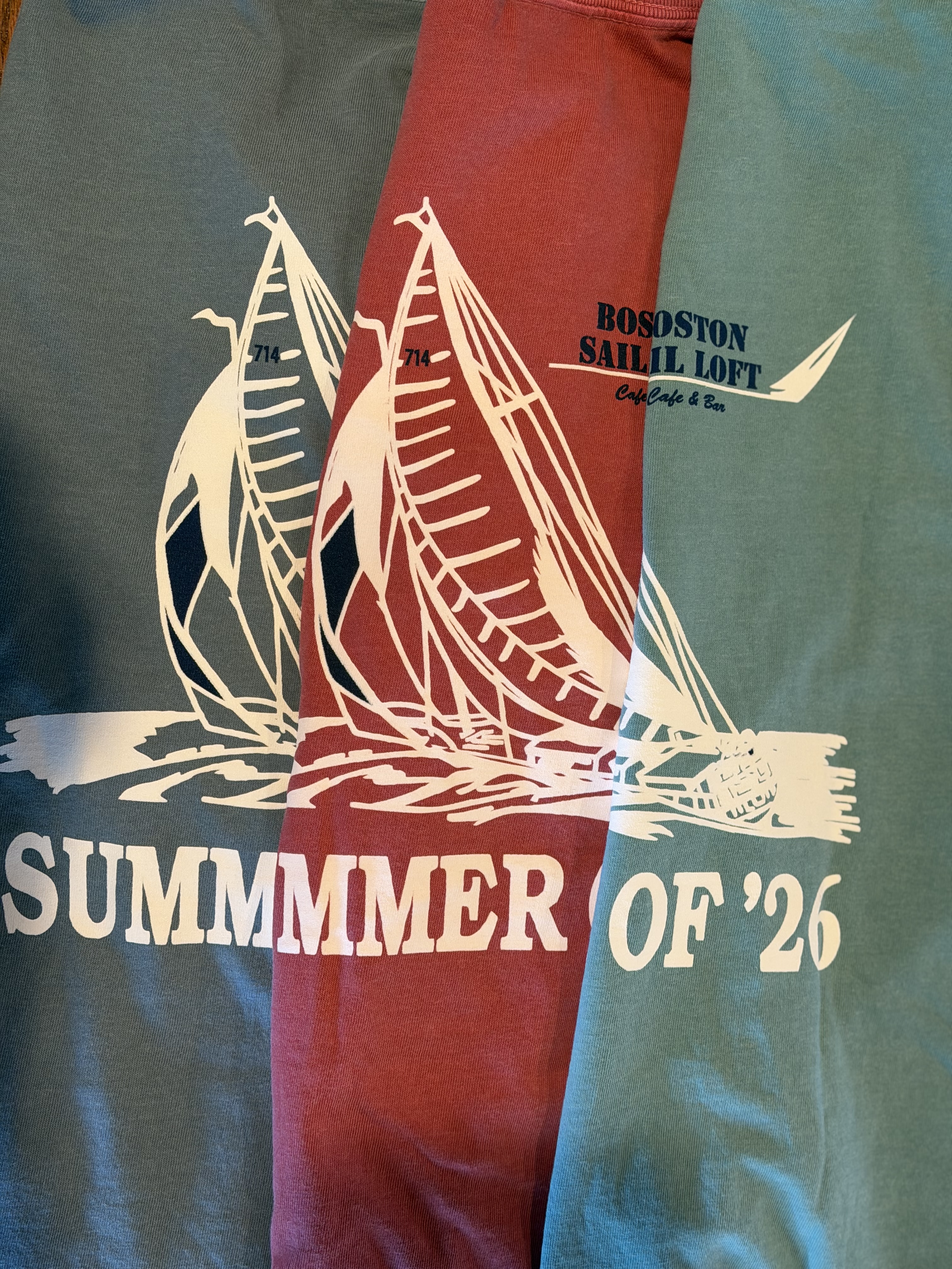 Summer 2026 T Shirt | The Boston Sail Loft- Shipping our Famous