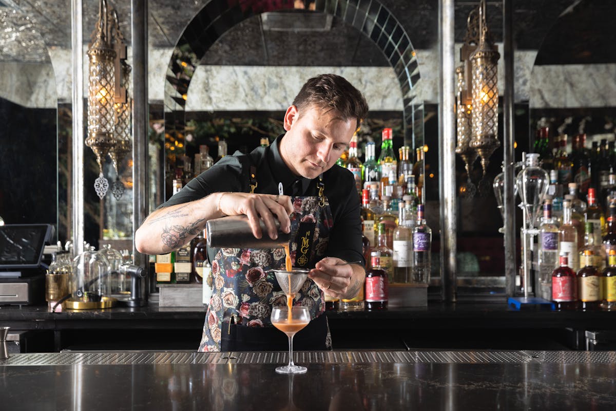 Eclectic cuisine and inventive cocktails fit for a king and queen