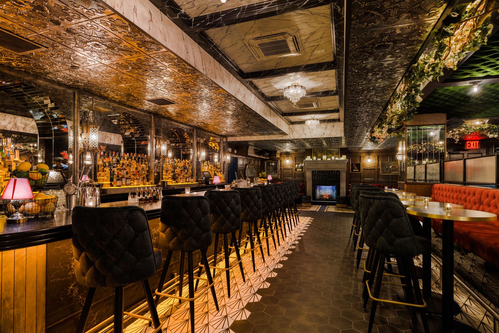 a group of people waiting at a train station