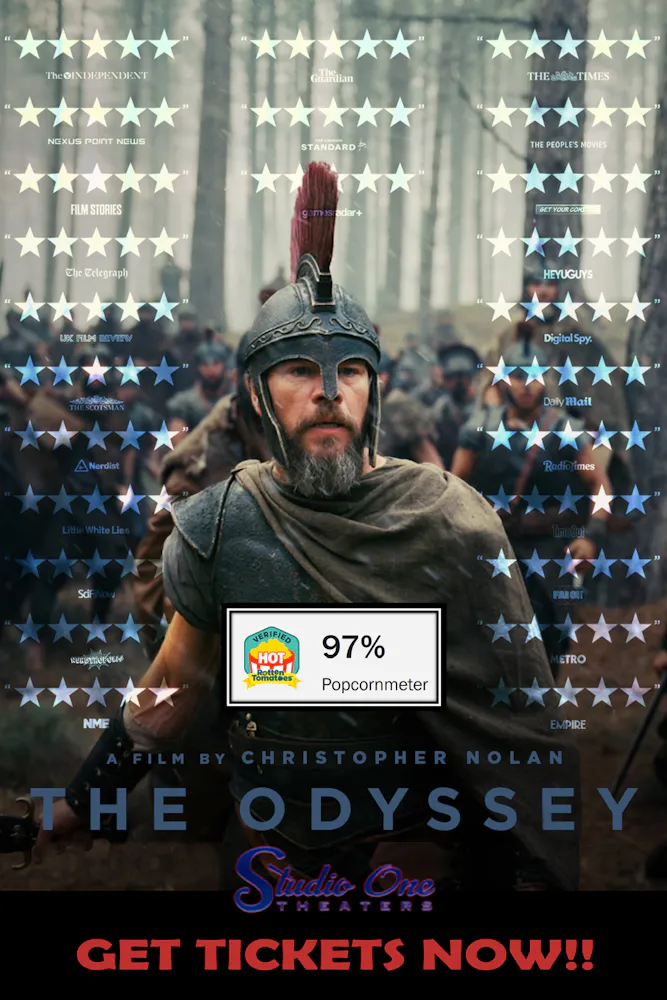 a movie poster of a man wearing a helmet and a cape