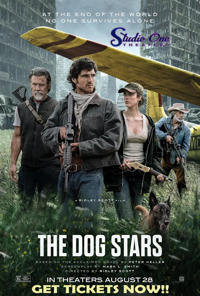 a group of people holding guns and a dog