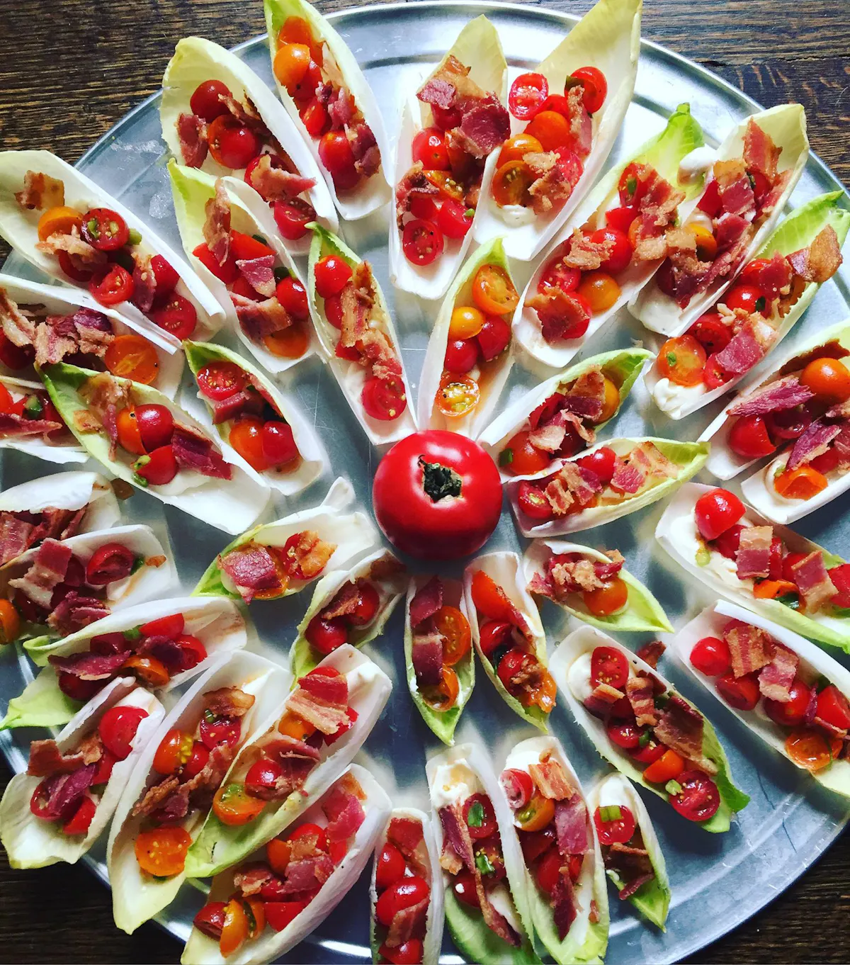 a plate of food