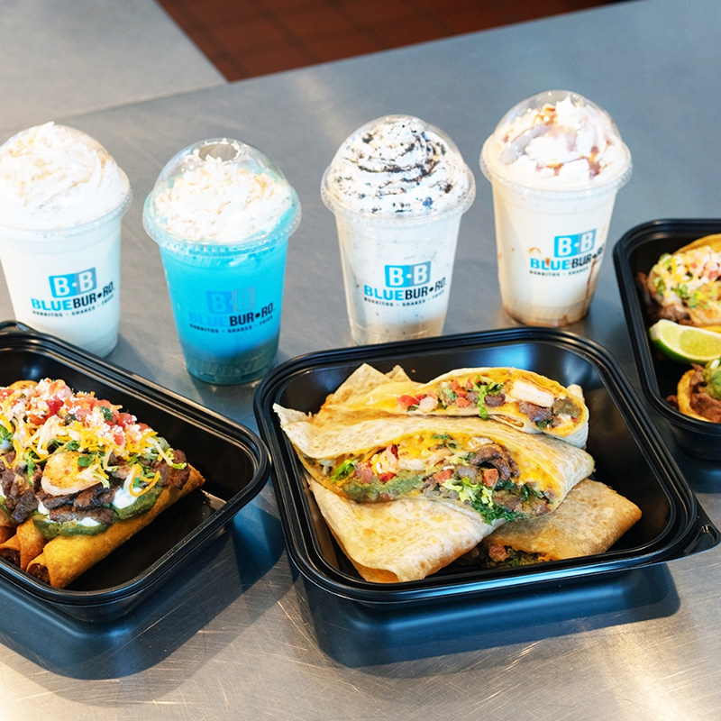 Customer ordered Mexican fast food online in North Pine, Long Beach from Blue Burro.