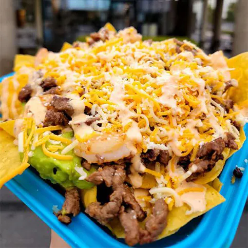 Surf & Turf near Long Beach, CA served by Blue Burro.