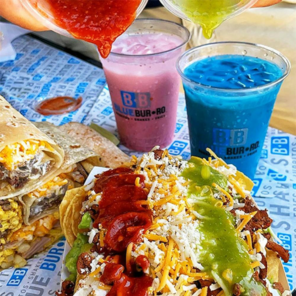 Long Beach aguas frescas prepared by Blue Burro.