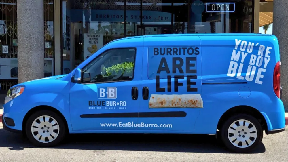 Bluff Heights, Long Beach Mexican food caterers getting ready to serve at event.