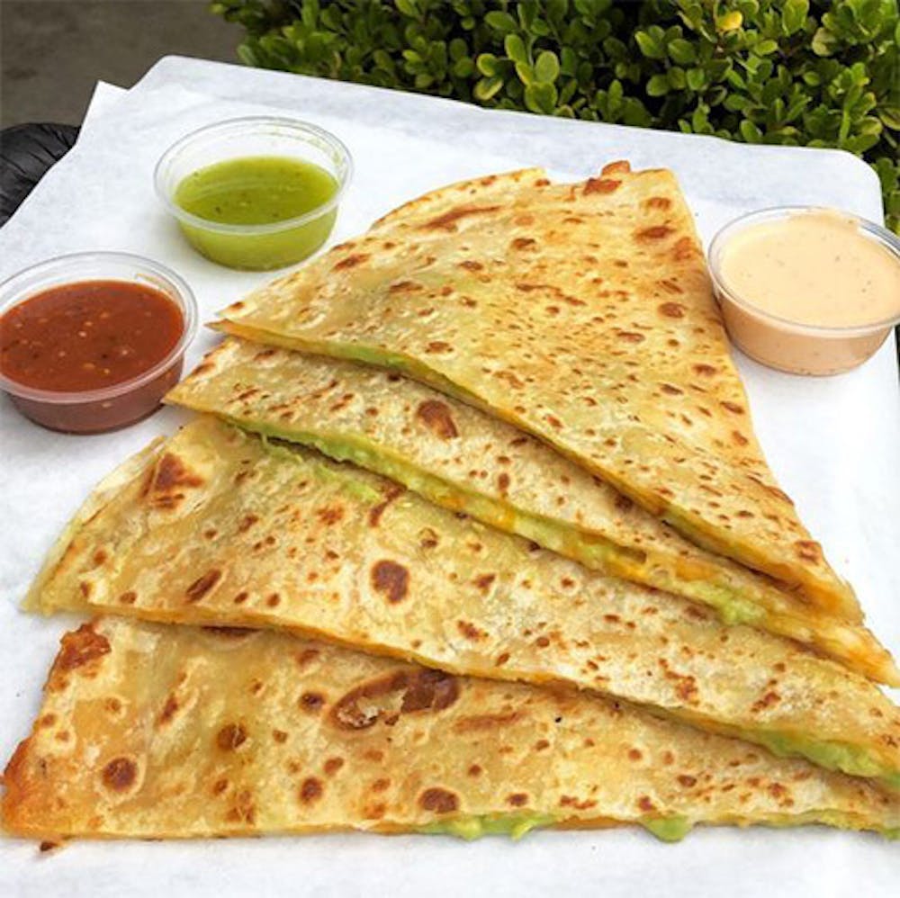 Blue Burro offers the best quesadillas near Cambodia Town, Long Beach CA.