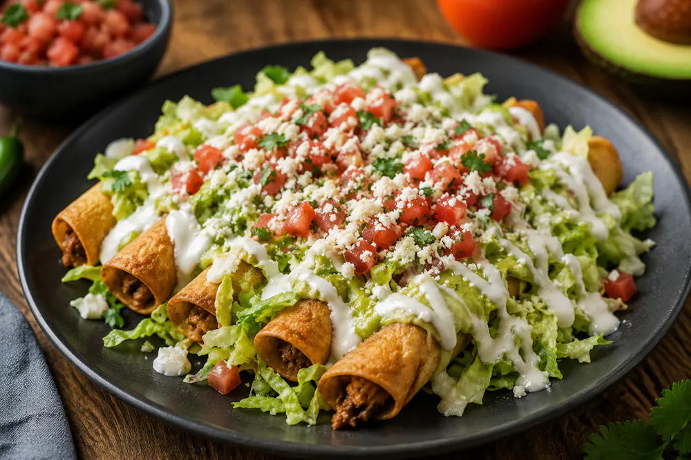 5 Crispy Rolled Tacos in Torrance CA
