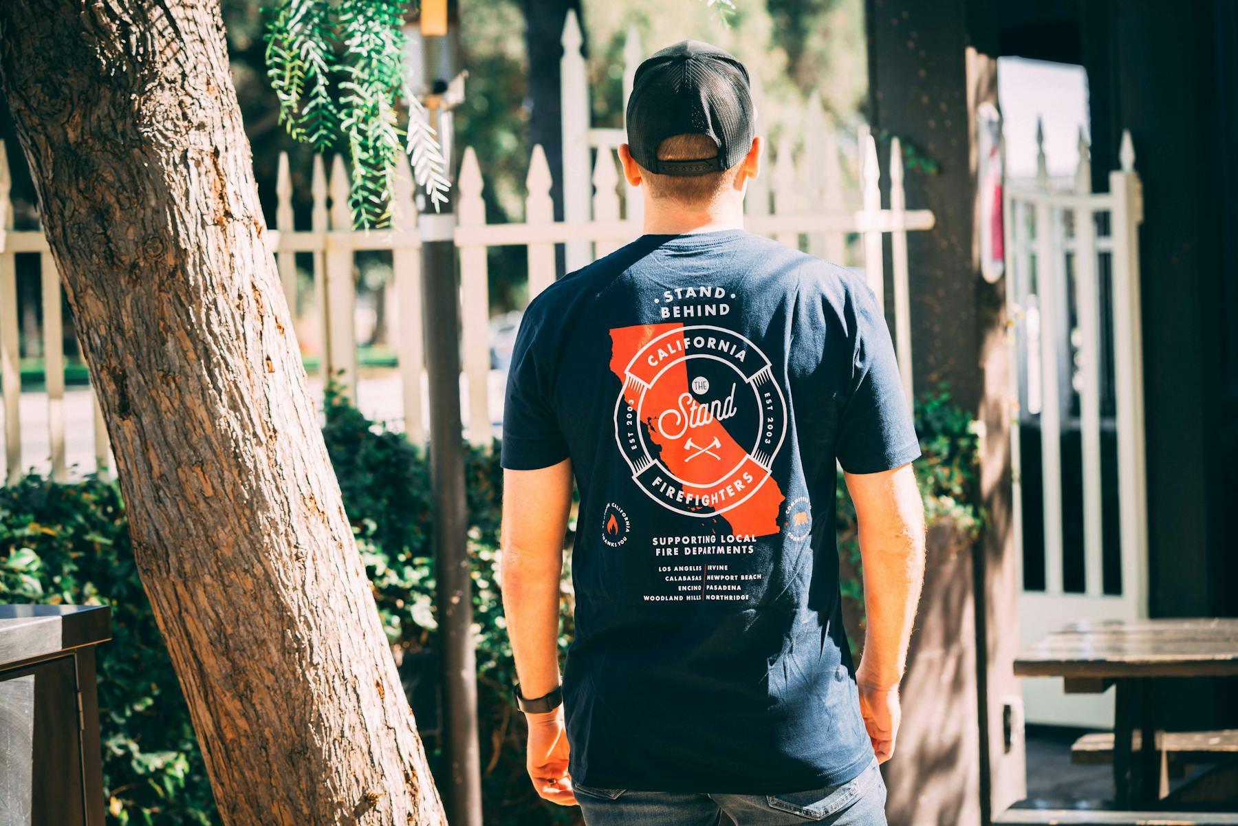 California Fire Department T-Shirt Firefighters Firemen California Fire Department T-Shirt Firefighters Firemen