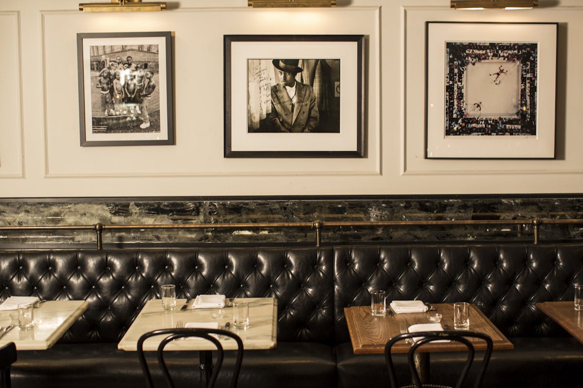 a dining room