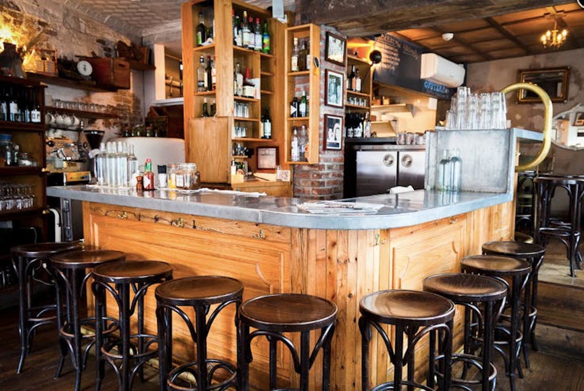 a bar stand
