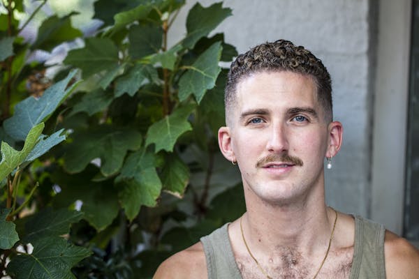 a man looking at the camera