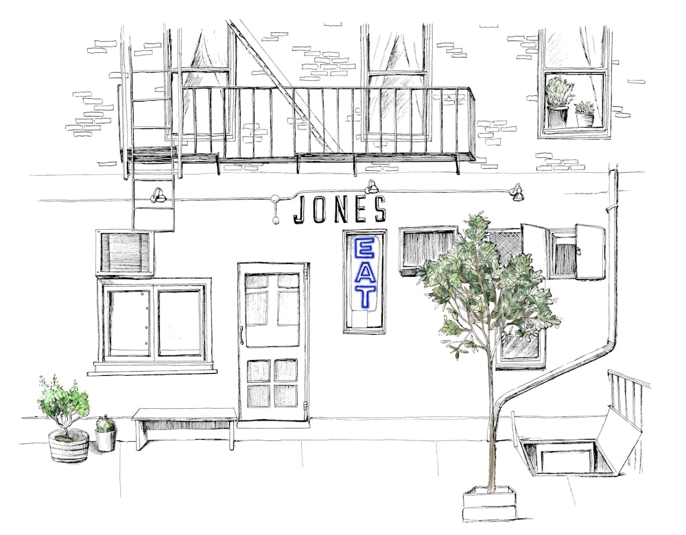 illustration of the jones