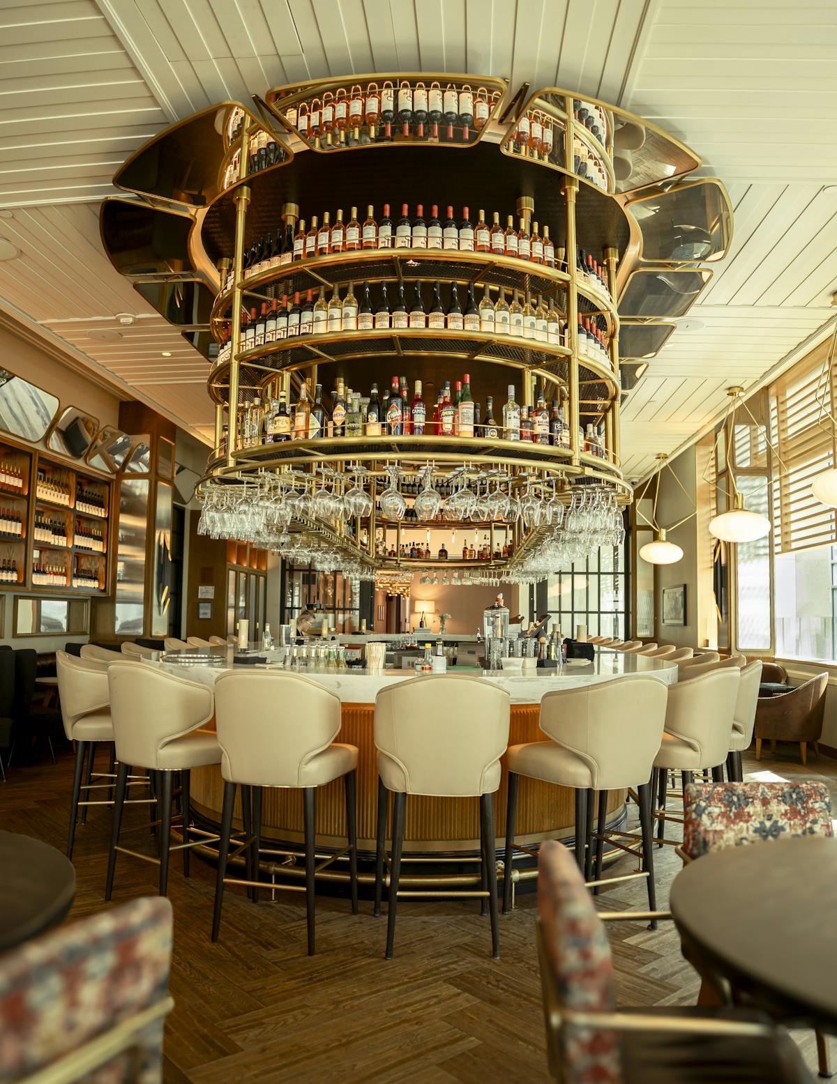 a dining room table