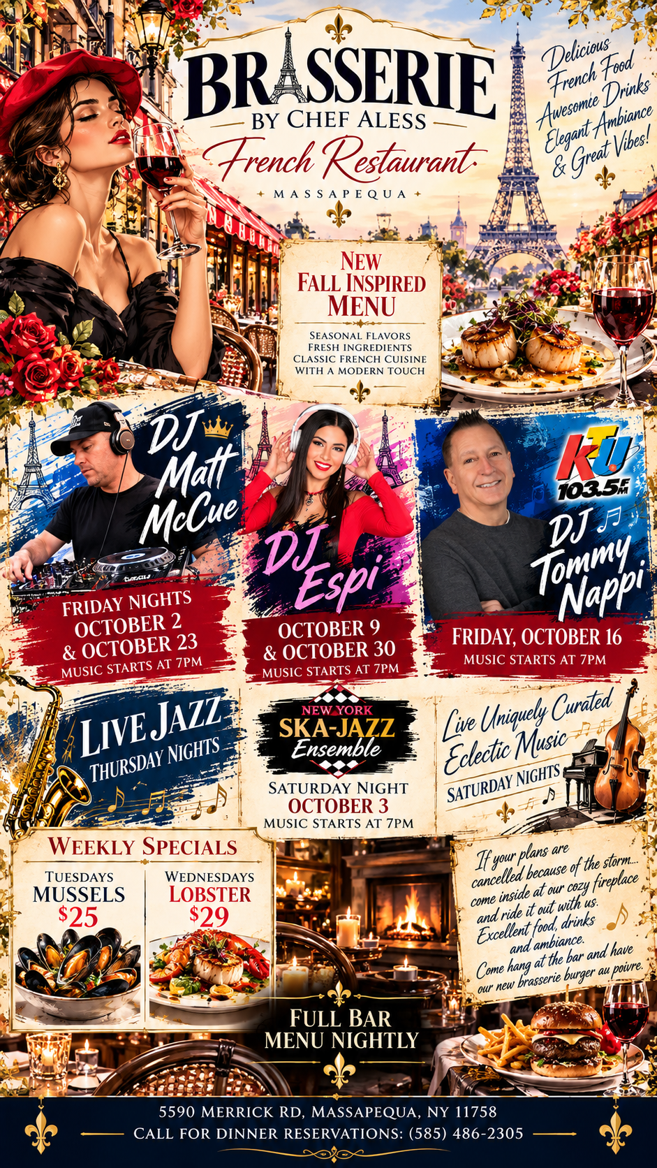 a poster of a concert
