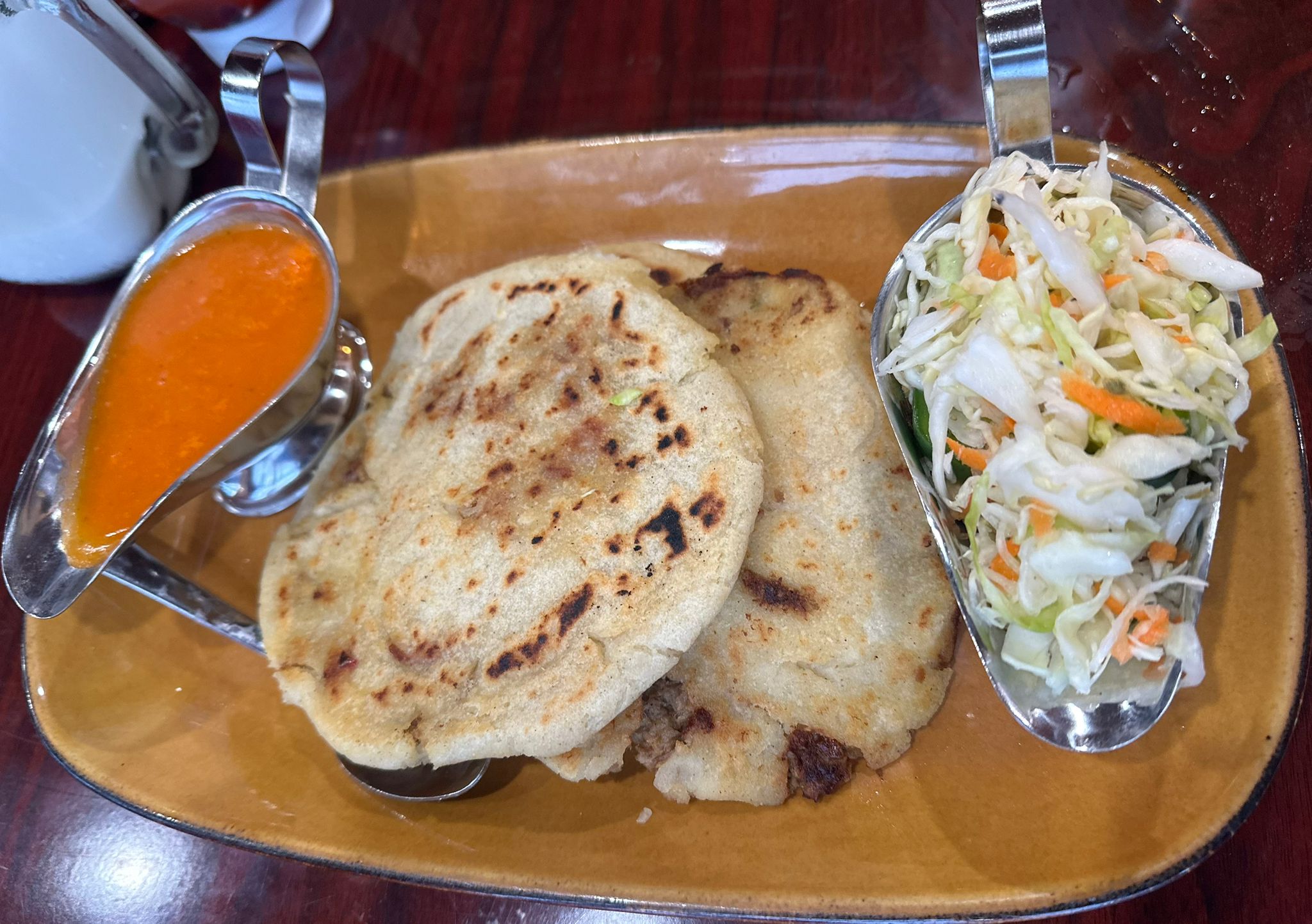 pupusas on a plate