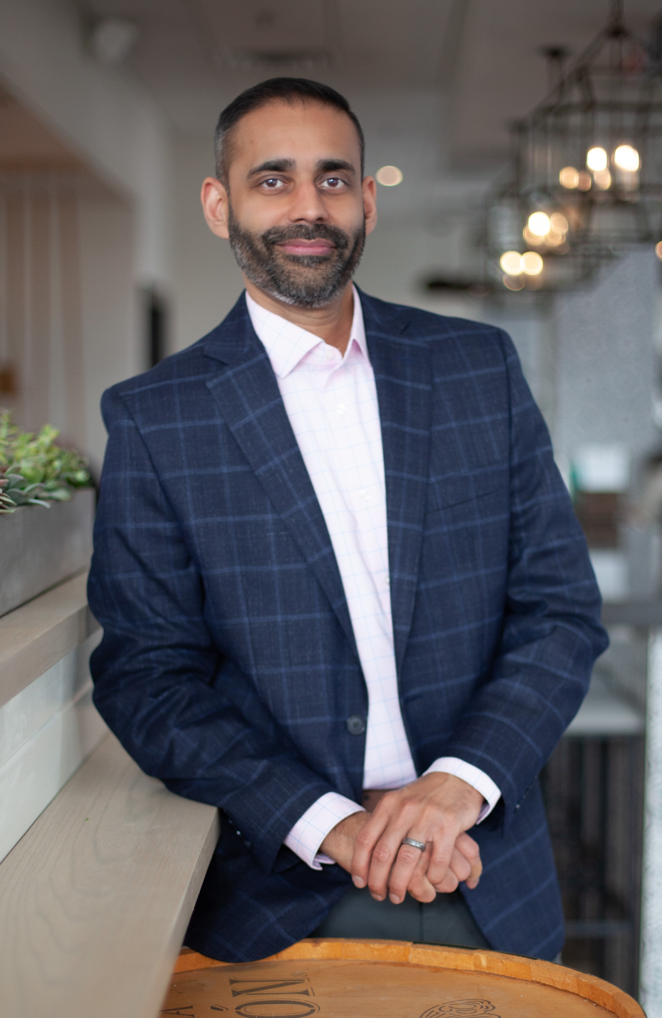 a man wearing a suit and tie