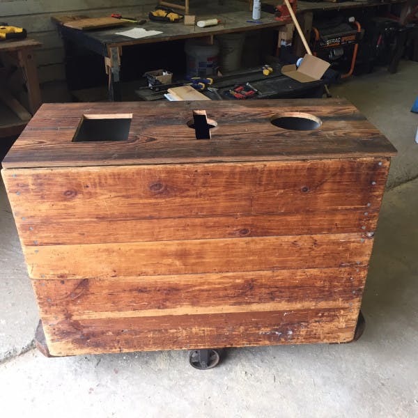 Custom made compost garbage