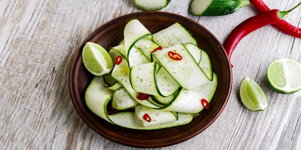 Shaved Zucchini
