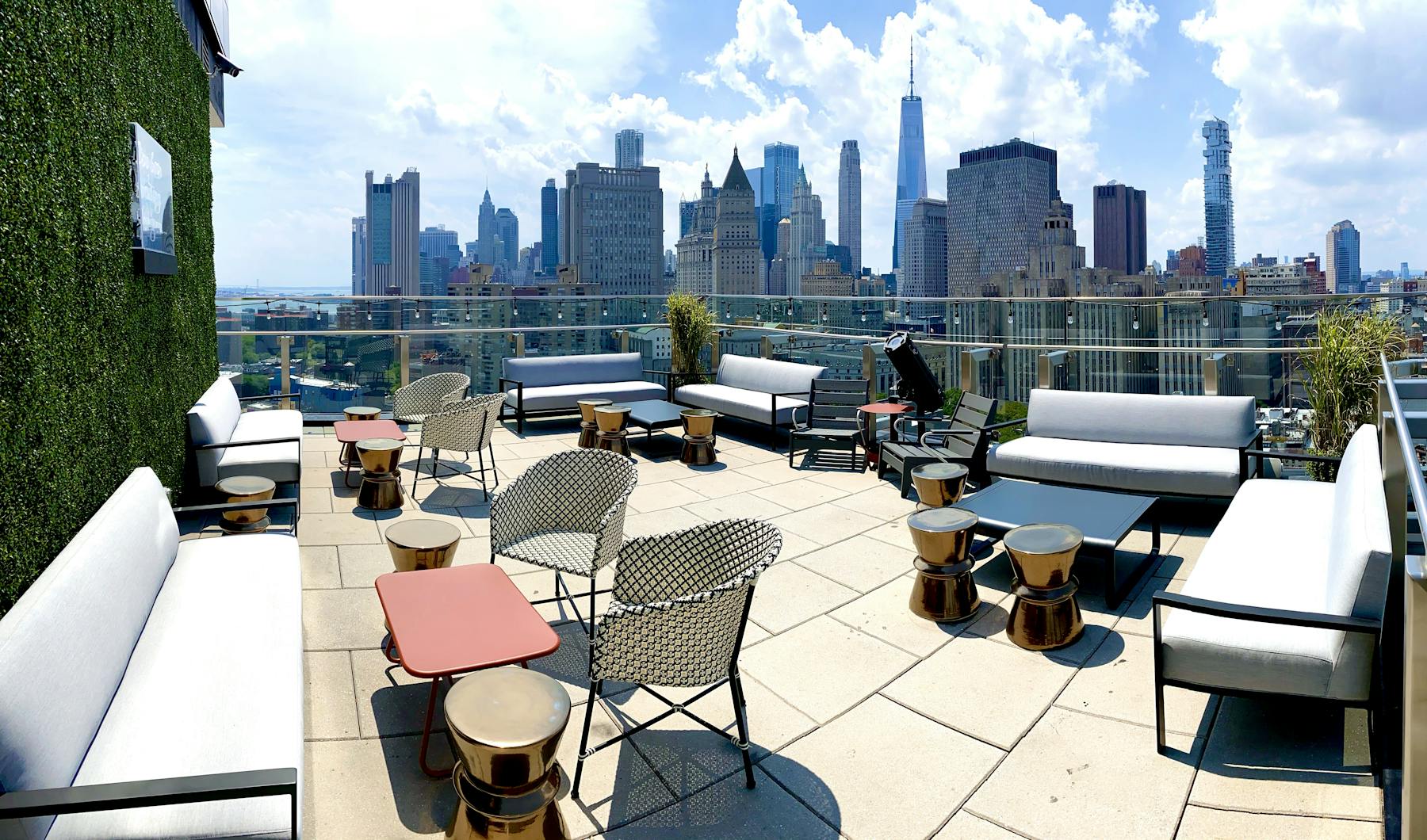 The Crown Nyc Rooftop Bar Lounge With Creative Cocktails In Bowery Ny