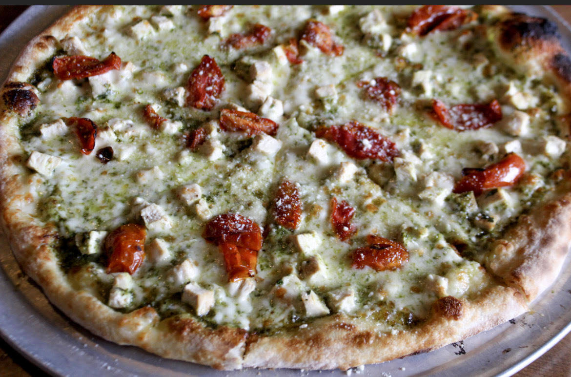 Chicken Pesto Pizza