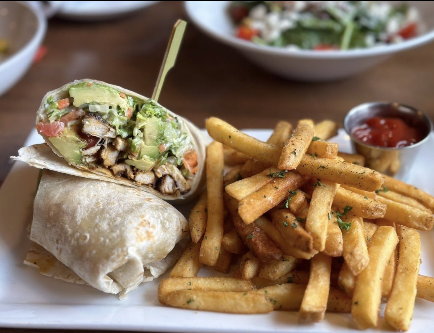Blackened Chicken Wrap
