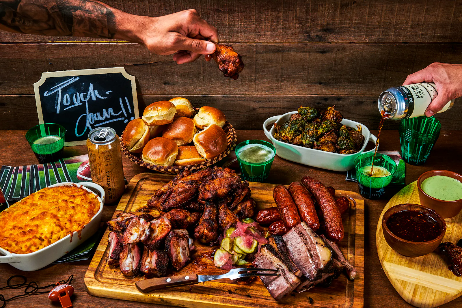 Event catering spread