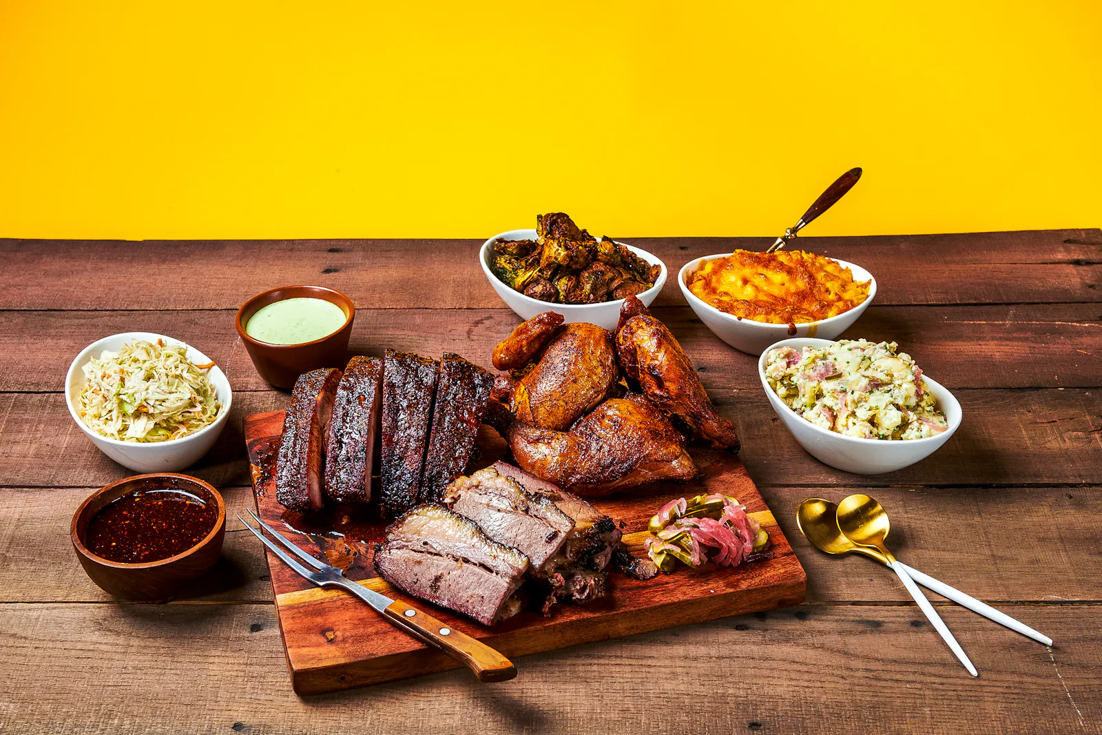 BBQ combo platter