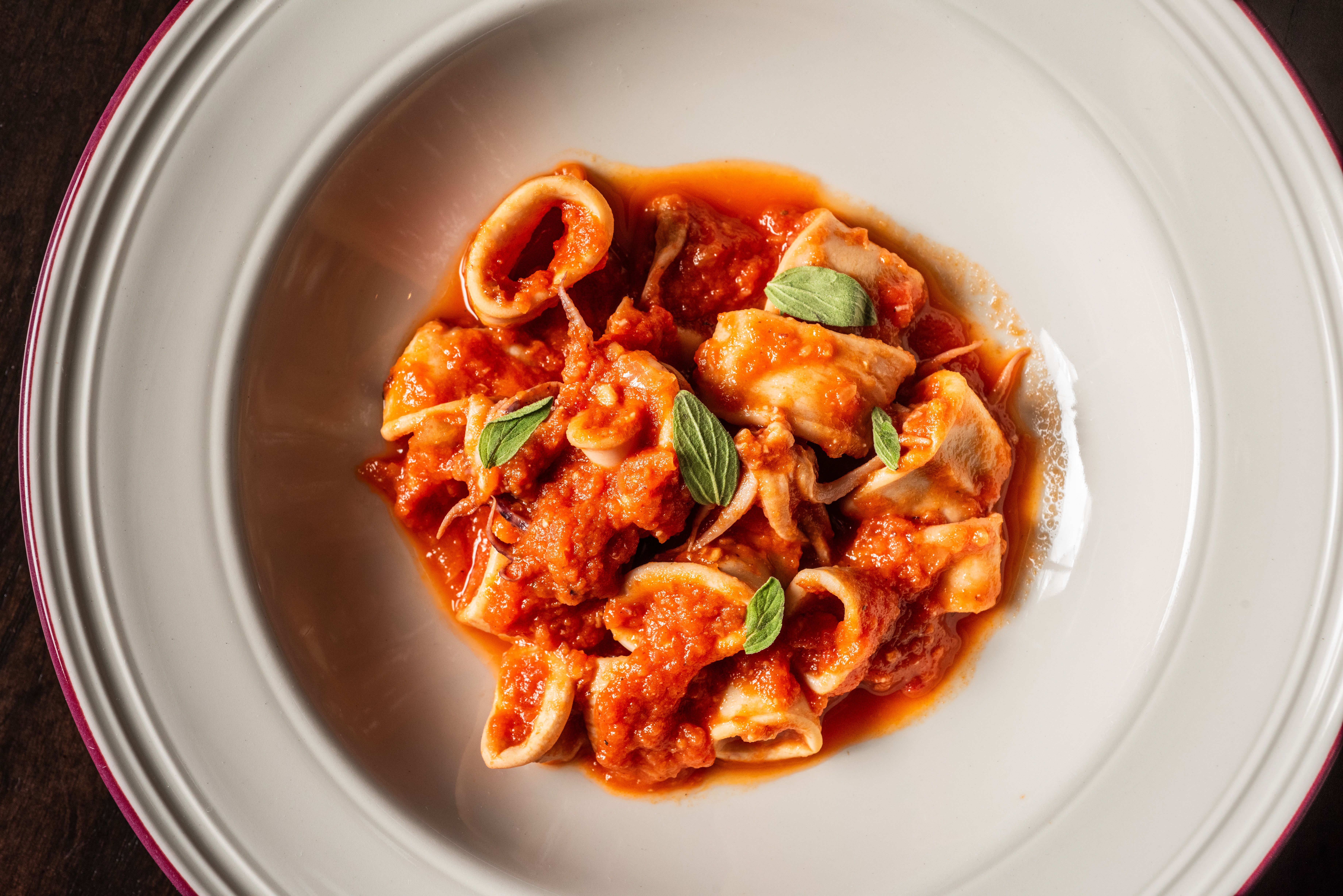 a bowl of food on a plate