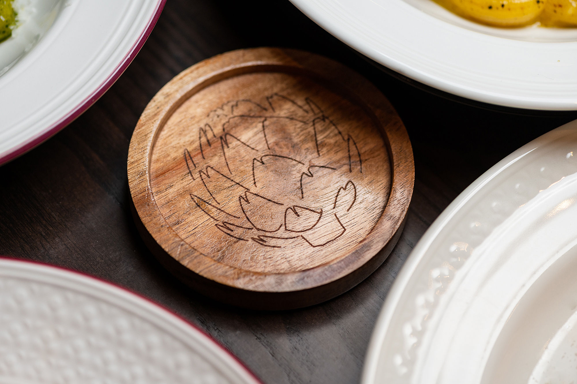 a bowl of food on a plate