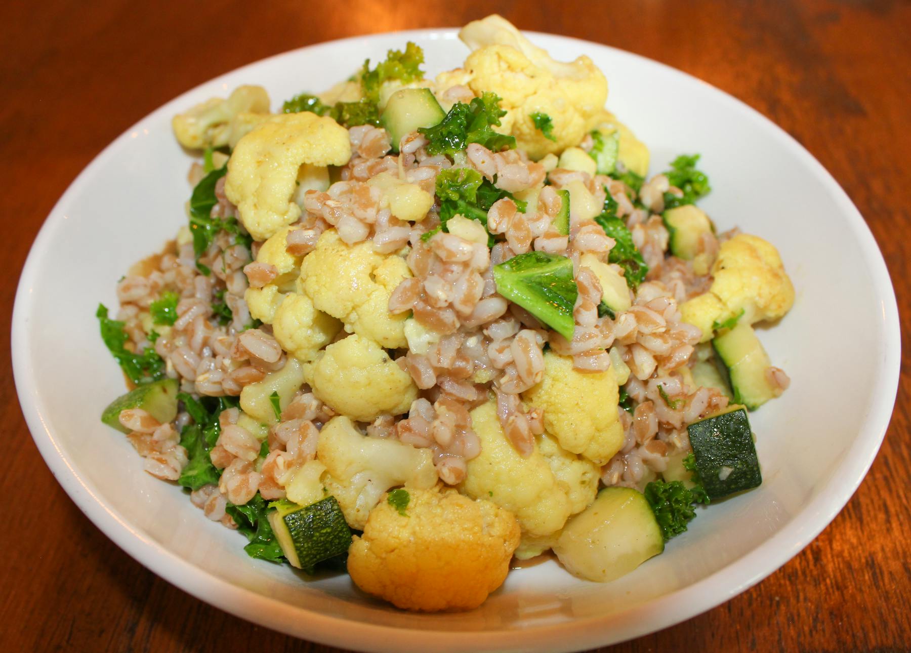 a plate of food with broccoli