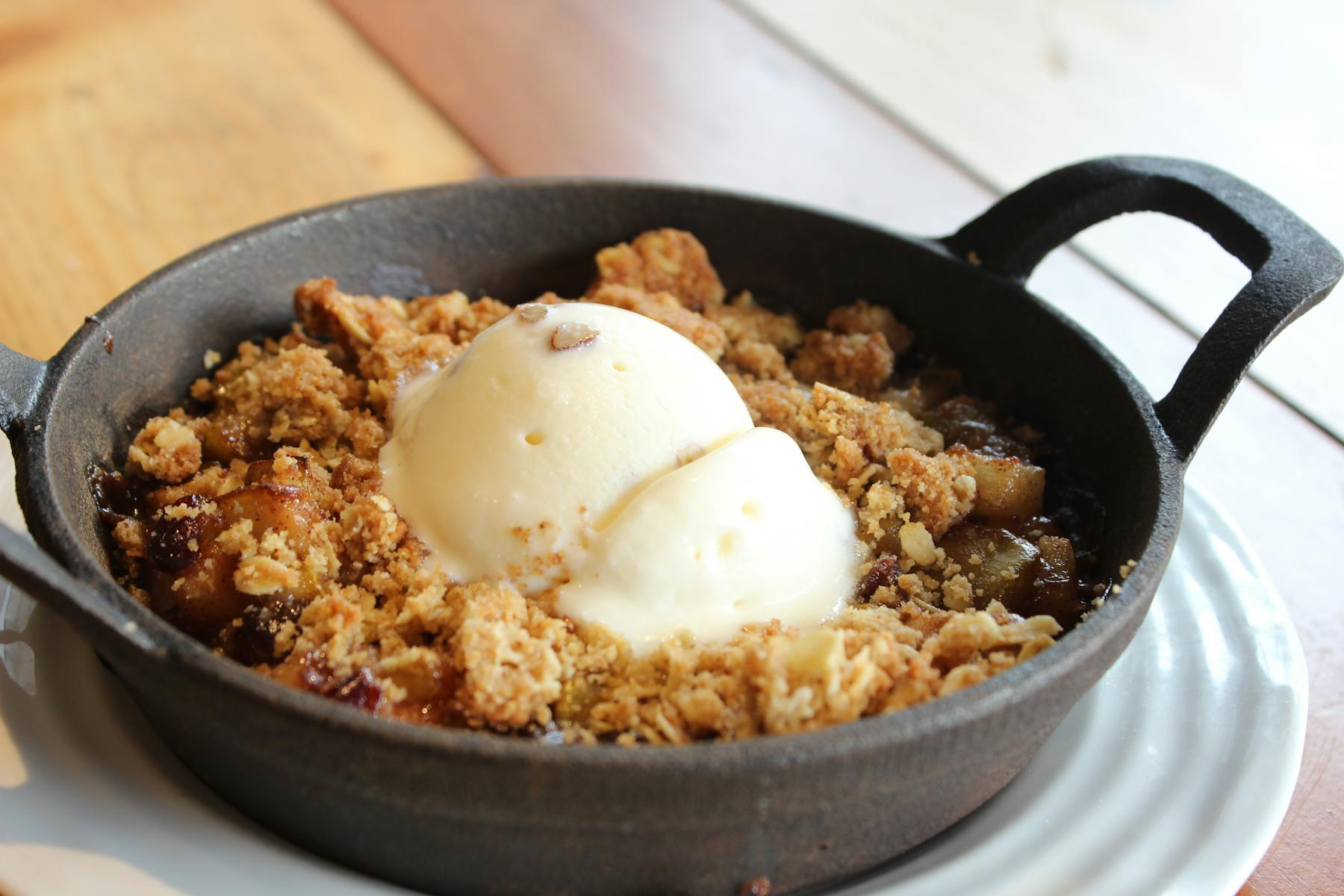 a bowl of food on a plate