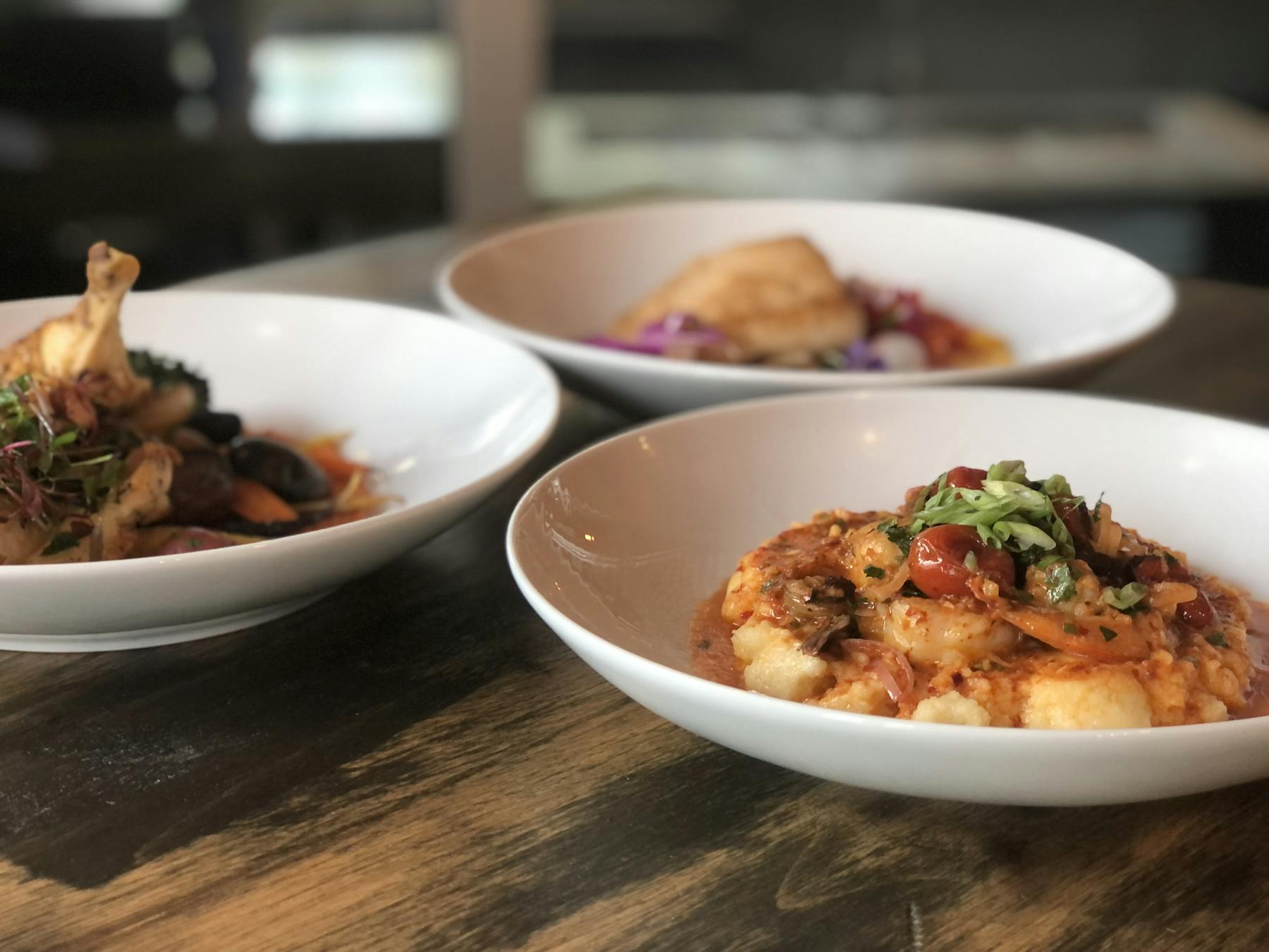 a bowl of food on a plate