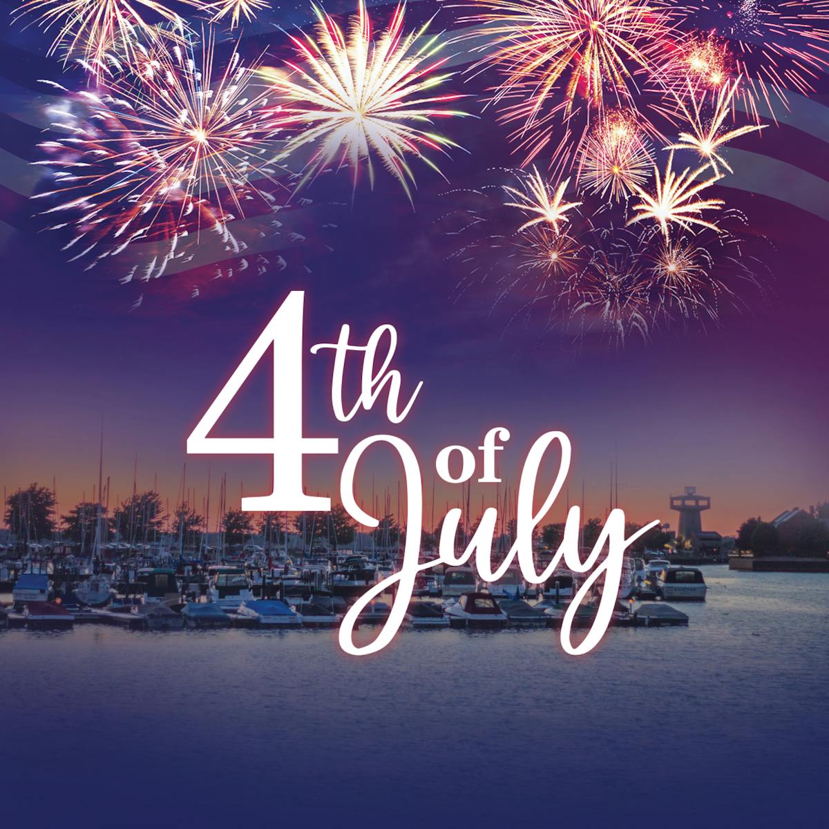 fireworks in the sky