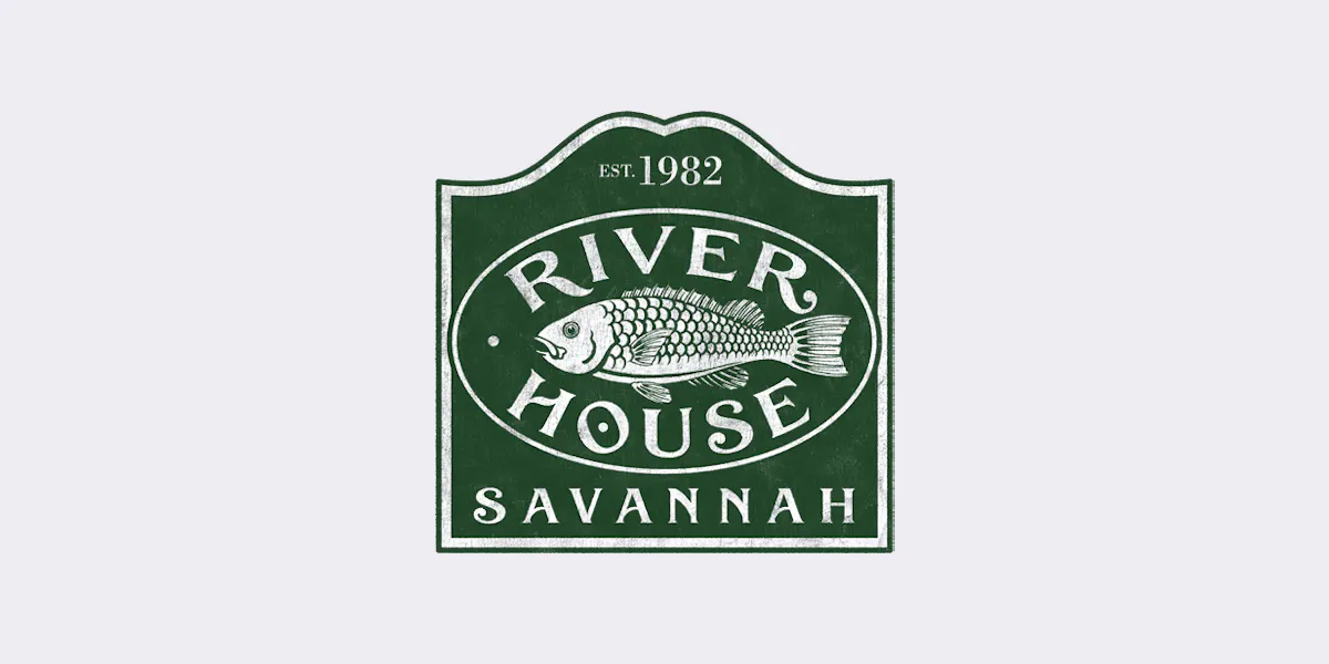 Shellhouse Rivers Logo River House - Seafood restaurant in Savannah, Georgia