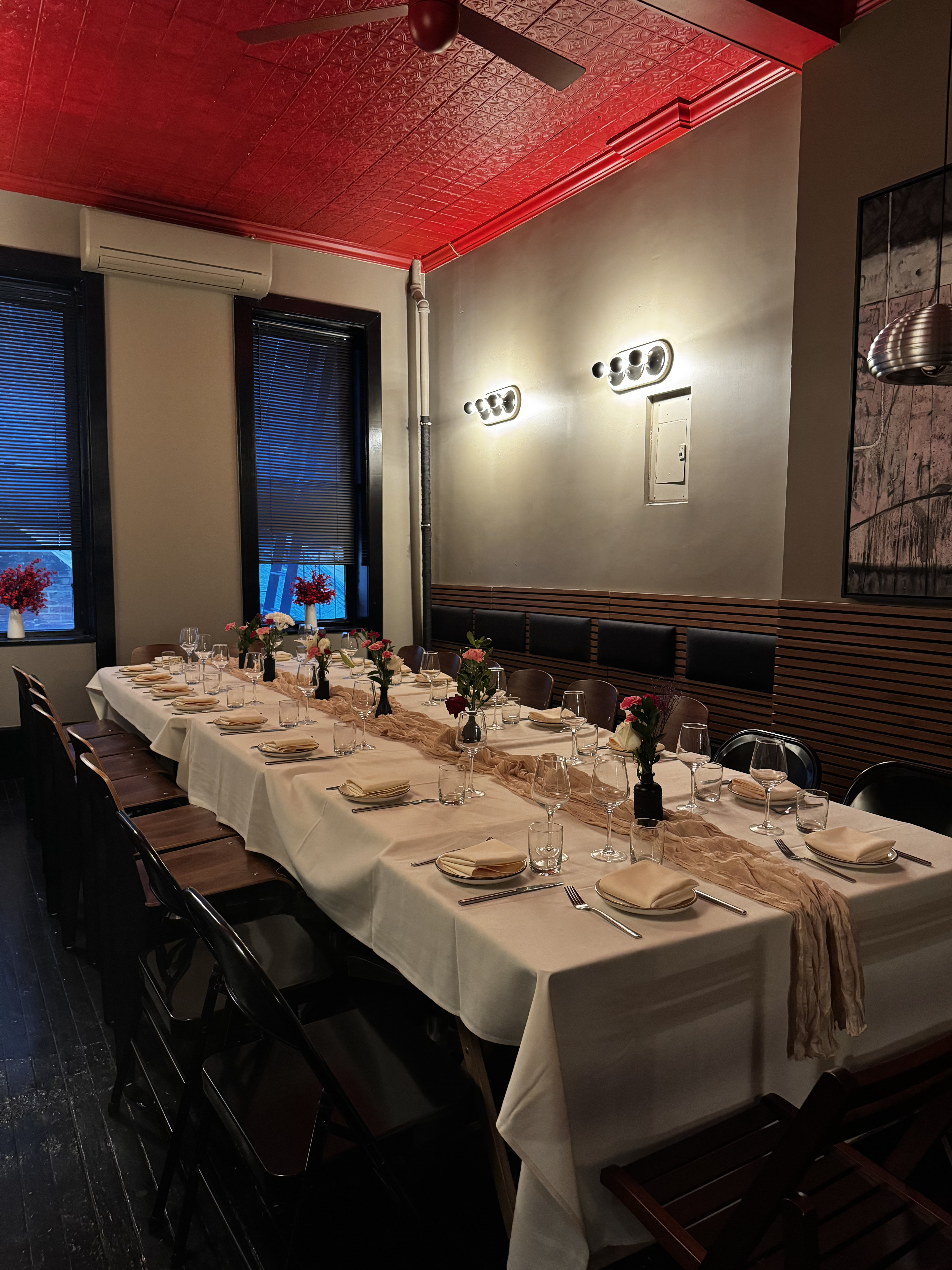 a large room