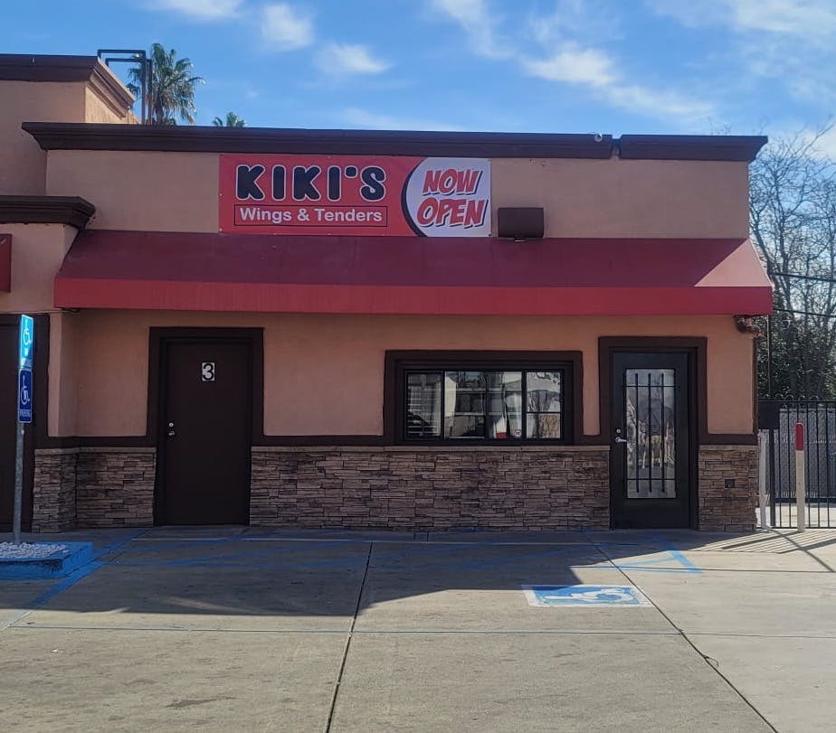 a store in a brick building