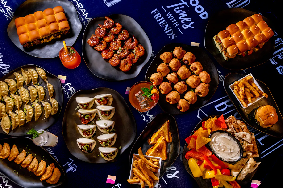 Frames Bowling Lounge in New York