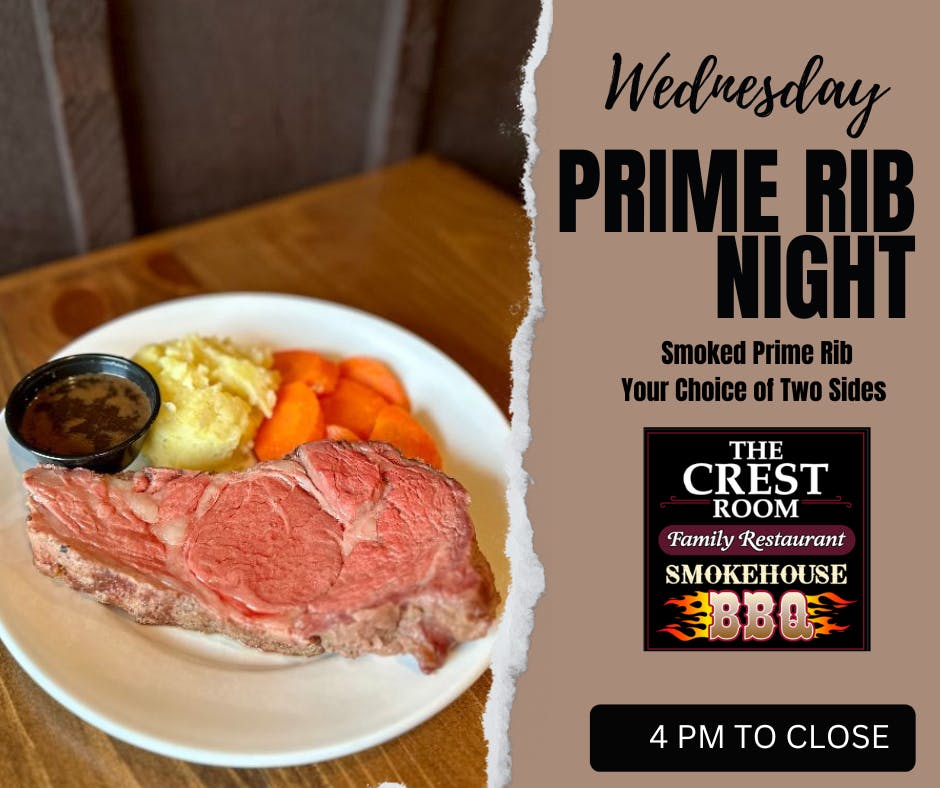 Daily Specials | The Crest Room in West Springfield, MA