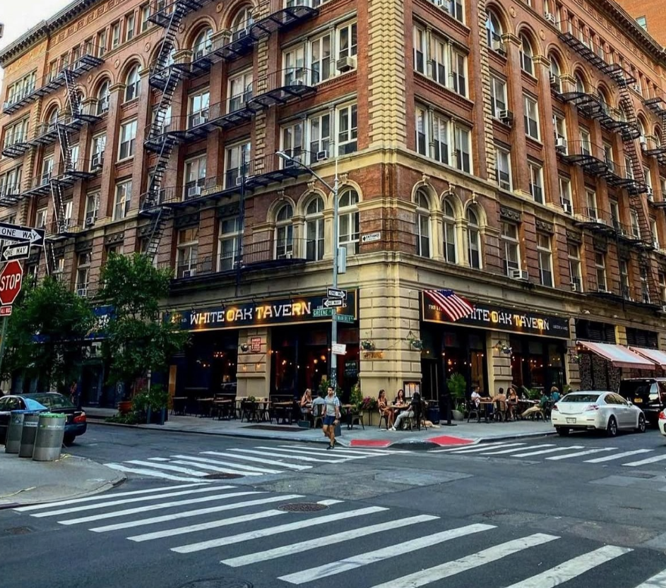 outside of white oak restaurant