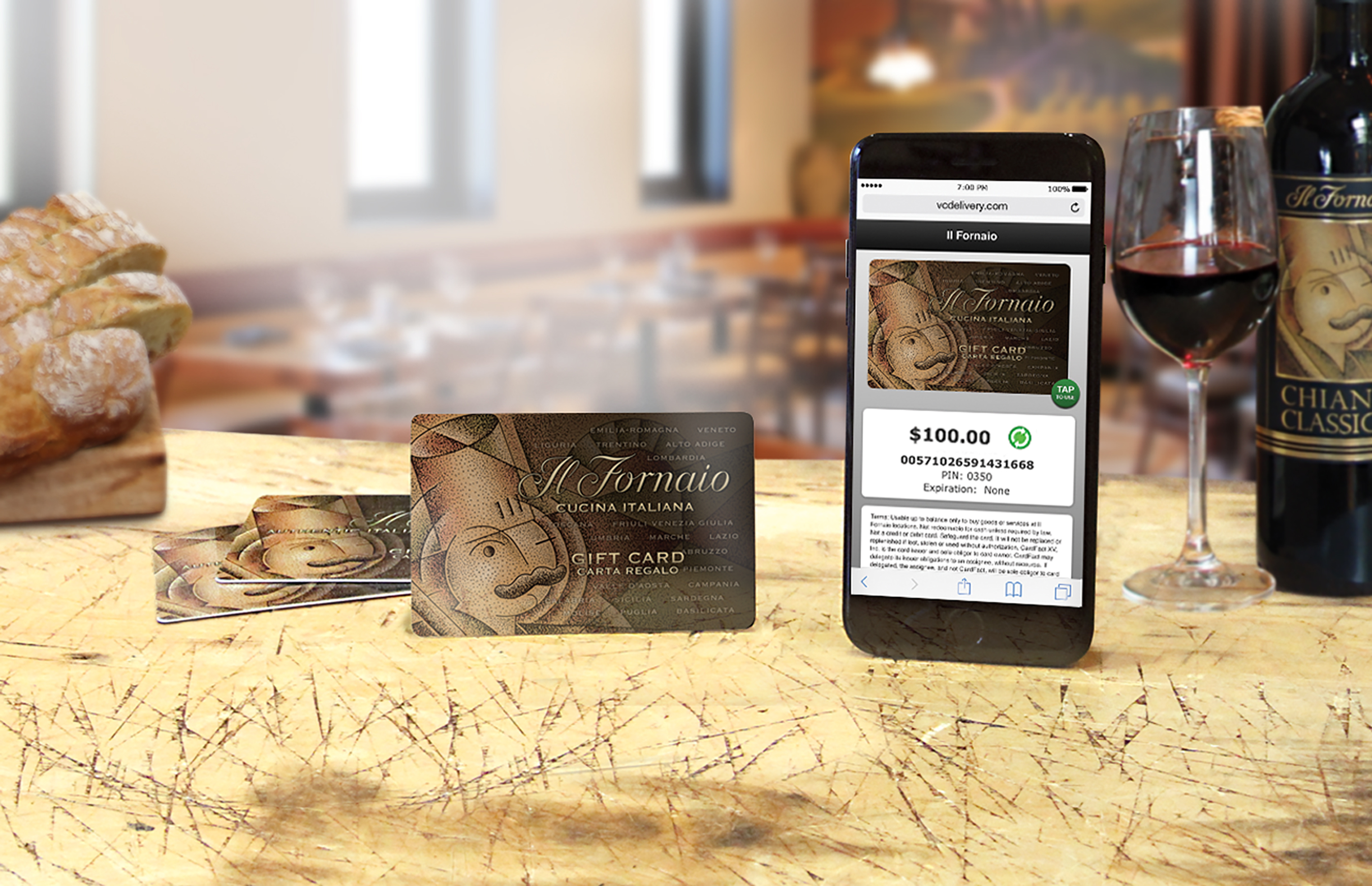 rare italian gift card shop | Gift Card