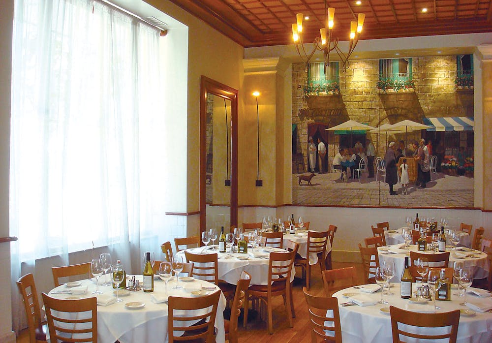 il fornaio beverly hills sala affresco room