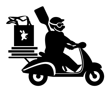 a drawing of a vespa