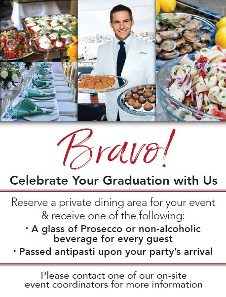 Celebrate your graduation with us! | Il Fornaio