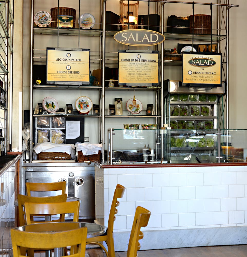 il fornaio beverly hills bakery cafe interior
