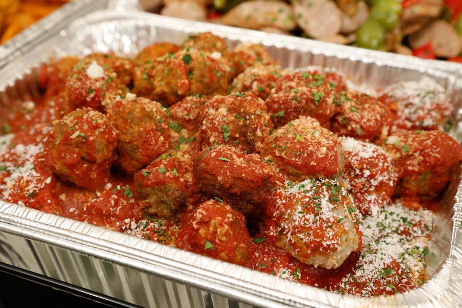 Mini Meatballs Luigi's Gourmet Express Italian dishes & cocktails