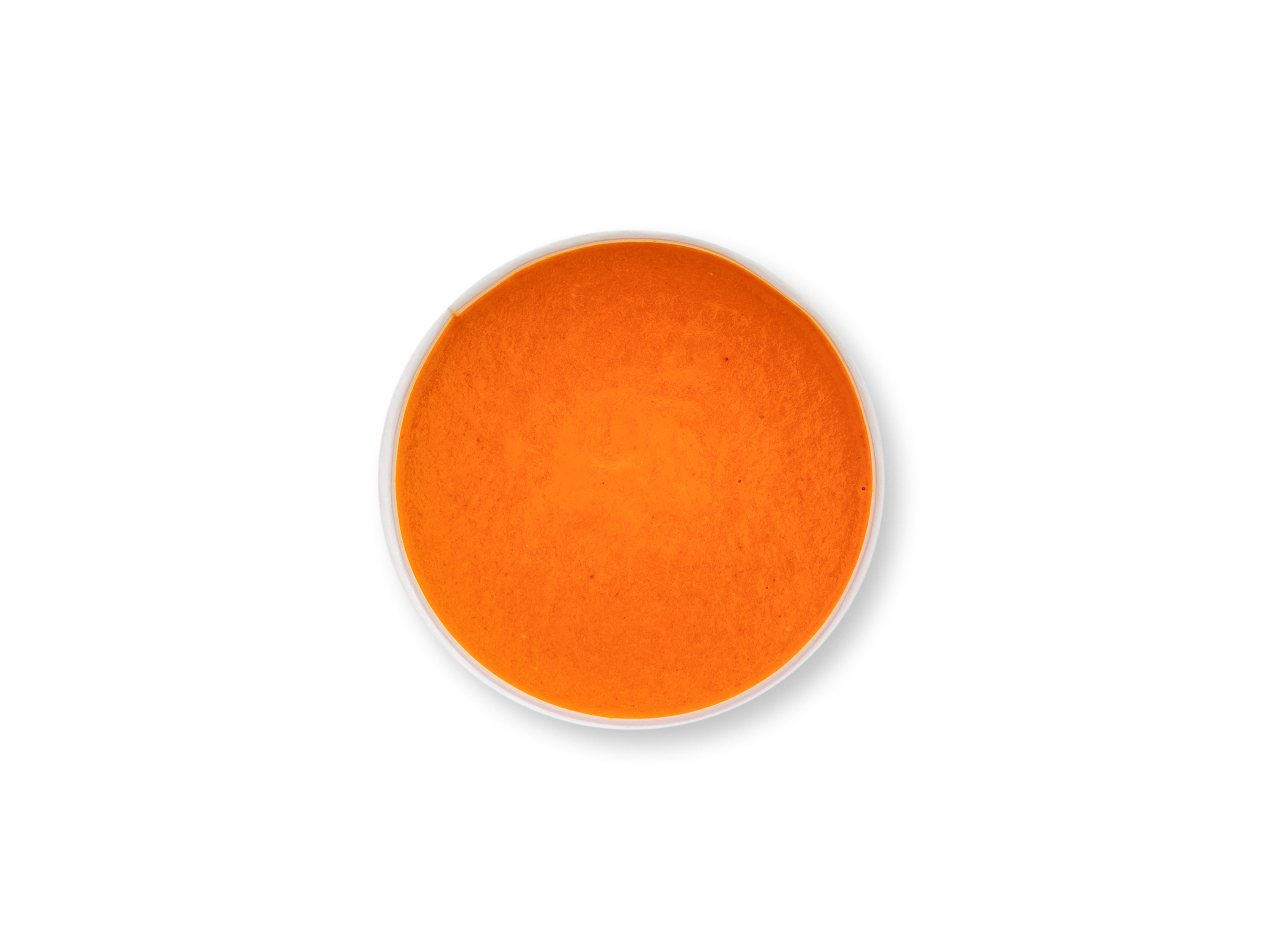 a close up of an orange