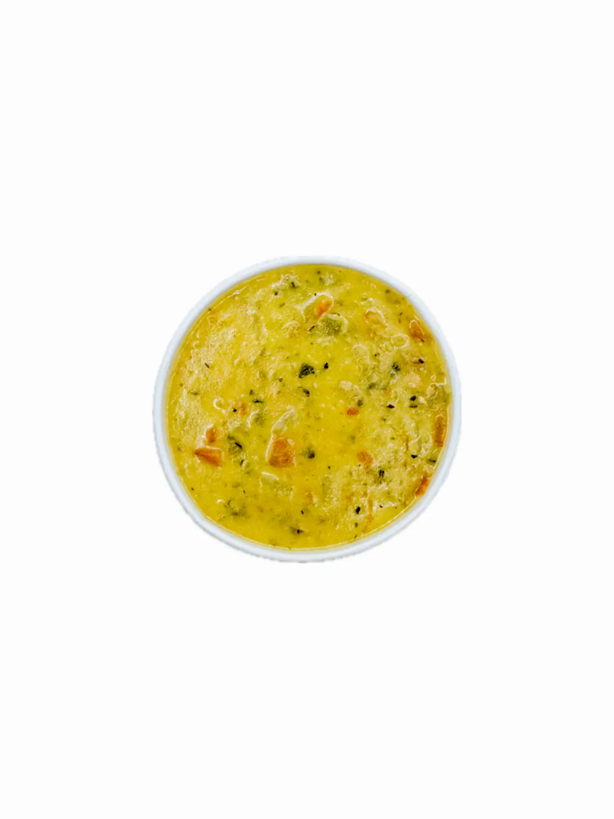 a bowl of soup with vegetables